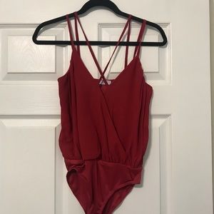 Red Tobi bodysuit